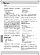 Preview for 32 page of Bestron DLD9036 Instruction Manual