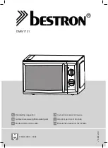 Bestron DMW1731 Instruction Manual preview