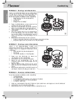 Preview for 8 page of Bestron DNHD42 Instruction Manual