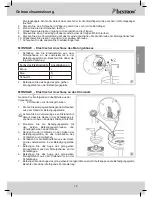 Preview for 19 page of Bestron DNHD42 Instruction Manual