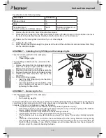 Preview for 40 page of Bestron DNHD42 Instruction Manual