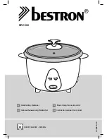 Bestron DRC500 Instruction Manual предпросмотр