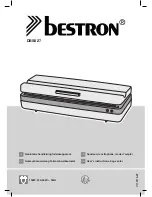 Bestron DS1800S User Instructions предпросмотр
