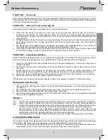Предварительный просмотр 9 страницы Bestron DS1800S User Instructions