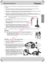 Предварительный просмотр 11 страницы Bestron DS2200E Instruction Manual