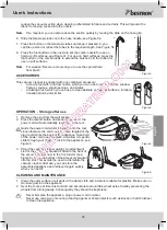 Preview for 23 page of Bestron DS2200E Instruction Manual