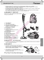 Preview for 27 page of Bestron DS2200E Instruction Manual