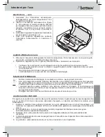 Предварительный просмотр 25 страницы Bestron DSA130 Instruction Manual