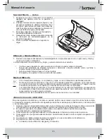 Предварительный просмотр 29 страницы Bestron DSA130 Instruction Manual