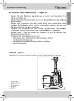 Предварительный просмотр 3 страницы Bestron DSA3500A Instruction Manual