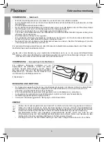 Предварительный просмотр 4 страницы Bestron DSA3500A Instruction Manual