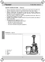 Preview for 12 page of Bestron DSA3500A Instruction Manual