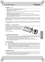 Preview for 13 page of Bestron DSA3500A Instruction Manual