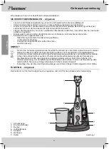 Предварительный просмотр 6 страницы Bestron DSA3500C Instruction Manual