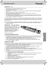 Preview for 13 page of Bestron DSA3500C Instruction Manual