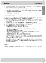 Предварительный просмотр 5 страницы Bestron DSA991 Instruction Manual
