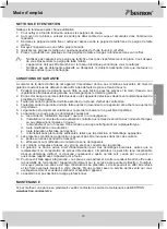 Предварительный просмотр 15 страницы Bestron DSA991 Instruction Manual