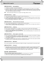 Предварительный просмотр 29 страницы Bestron DSA991 Instruction Manual