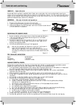 Preview for 5 page of Bestron DST1000LM Instruction Manual