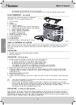 Предварительный просмотр 12 страницы Bestron DST1000LM Instruction Manual