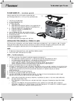 Preview for 20 page of Bestron DST1000LM Instruction Manual