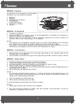 Preview for 18 page of Bestron DSW271P Instruction Manual