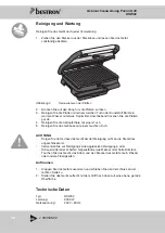 Preview for 16 page of Bestron DSW32 User Instructions