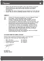 Preview for 5 page of Bestron DTP800H Instruction Manual