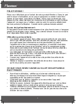 Предварительный просмотр 9 страницы Bestron DTP800H Instruction Manual