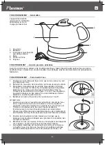 Предварительный просмотр 12 страницы Bestron DTP800H Instruction Manual