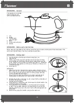 Preview for 24 page of Bestron DTP800RO Instruction Manual