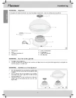 Preview for 4 page of Bestron DUE40028 Instruction Manual