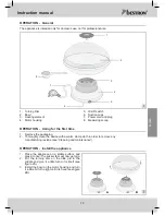 Preview for 19 page of Bestron DUE40028 Instruction Manual