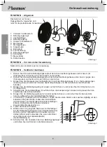 Предварительный просмотр 8 страницы Bestron DWF40REM Instruction Manual