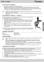 Предварительный просмотр 13 страницы Bestron DWK1000LM Instruction Manual