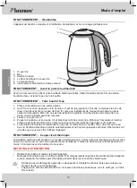 Preview for 12 page of Bestron DWK28G Instruction Manual