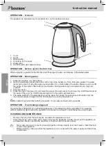 Preview for 16 page of Bestron DWK28G Instruction Manual