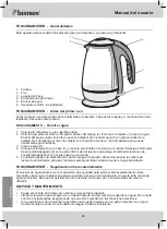 Preview for 24 page of Bestron DWK28G Instruction Manual