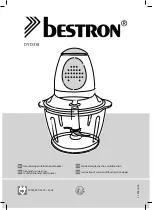 Bestron DYD318 Instruction Manual предпросмотр