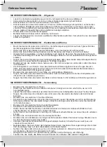 Предварительный просмотр 7 страницы Bestron DYD318 Instruction Manual