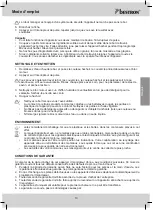 Предварительный просмотр 13 страницы Bestron DYD318 Instruction Manual