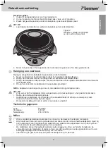 Preview for 5 page of Bestron DYX608 User Instructions