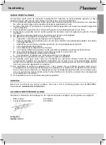 Preview for 7 page of Bestron Ecosenzo ABL900SBE Instruction Manual