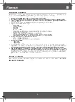 Предварительный просмотр 38 страницы Bestron FUNCOOKING AHP1200 Instruction Manual