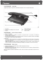 Preview for 13 page of Bestron FUNCOOKING AMG750Z Instruction Manual