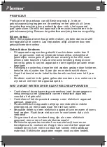 Preview for 17 page of Bestron FUNCOOKING AMG750Z Instruction Manual