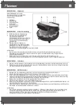 Предварительный просмотр 6 страницы Bestron FUNCOOKING AWM700S Instruction Manual