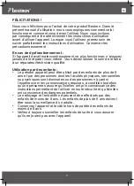 Предварительный просмотр 9 страницы Bestron I LOVE HOLLAND APFM700W Instruction Manual