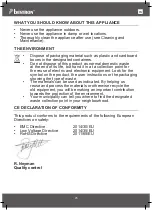 Preview for 25 page of Bestron I LOVE HOLLAND APFM700W Instruction Manual