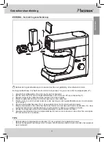 Предварительный просмотр 9 страницы Bestron KITCHEN HEROES AKM1600S Instruction Manual